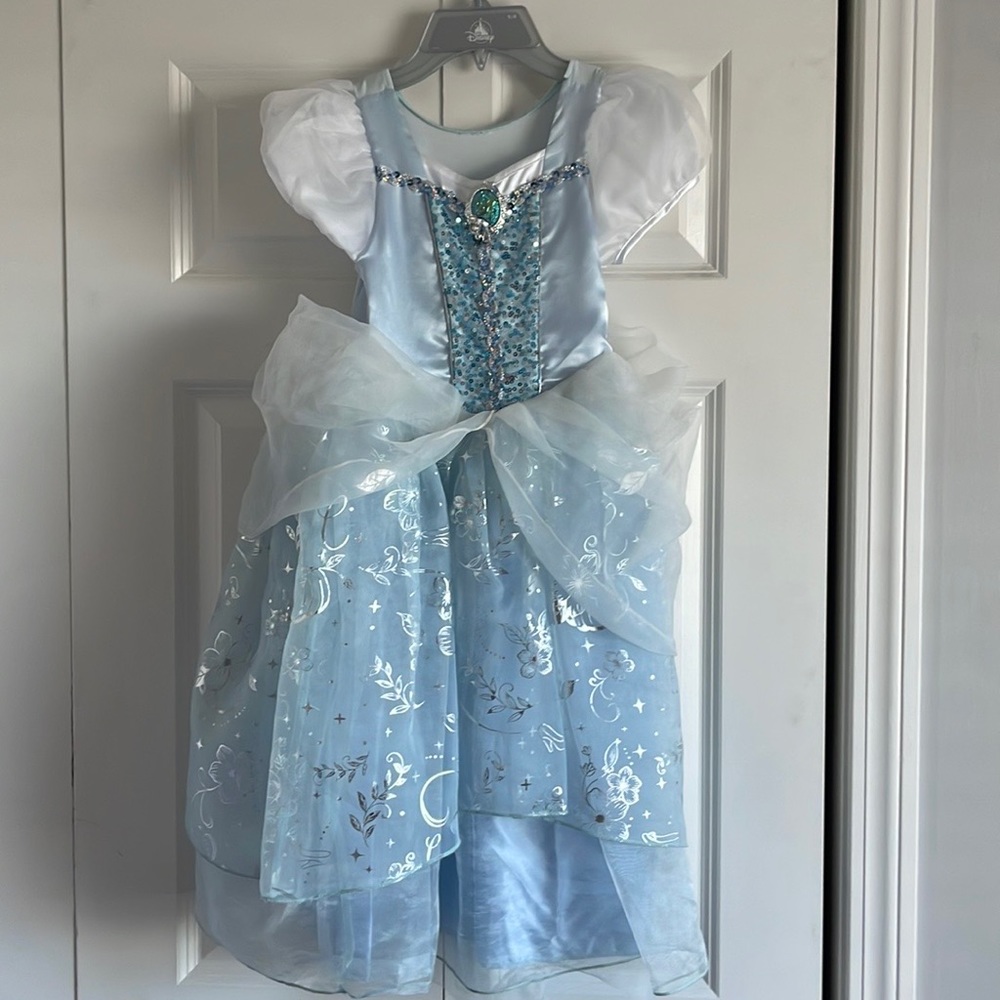 Authentic DISNEY CINDERELLA DRESS & SHOES - Picture 7 of 11